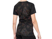 100% Airmatic Womens Jersey (SP21)  L Black Floral