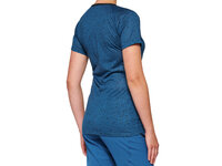 100% Airmatic Womens Short Sleeve Jersey  XL Slate Blue