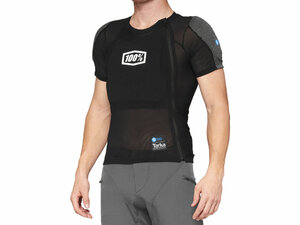 100% Tarka Short Sleeve Protection Vest  XL black