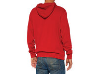 100% Icon Pullover Hoodie  S deep red