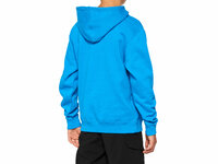 100% Icon Youth Pullover Hoody   YS sky blue