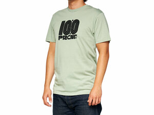 100% Pecten T-Shirt  L Slate Green