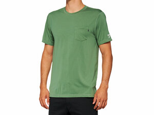 100% Mission Athletic T-Shirt  XL olive