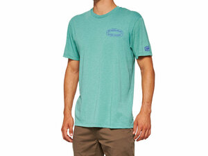 100% Infinitee T-Shirt  S Ocean Blue Heather