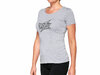 100% Fioki Women's T-Shirt  L Heather Grey