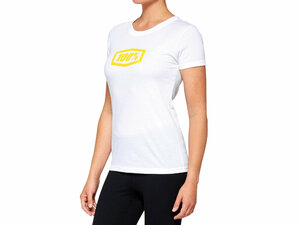 100% Avalanche Womens T-Shirt  M white