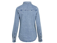 iXS Carve Digger Organic Denim Women Shirt  44 Washed Blue