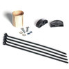 STECKACHSE OLD MAN MOUNTAIN FRONT FIT KIT SET701 - M15x1.5 148 mm