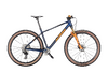 KTM MYROON EXONIC TRANSPARENT BLUE ON CARBON (ORANGE+BLACK) M/43